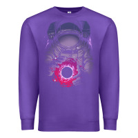 Purple astronaut deep space Premium Sweatshirt - maiPhamDesign