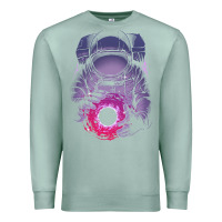 Seafoam astronaut deep space Premium Sweatshirt - maiPhamDesign
