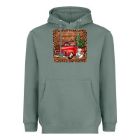 Sage christmas truck coaster Heavyweight Hoodie - JahusDesignShop