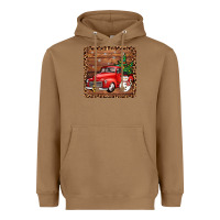 Christmas Truck Coaster Heavyweight Hoodie | Teevron