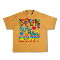 Peanut Butter Western Love Who You Want Urban Heavy Tee - BundleAndBundleShop