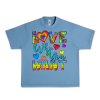 Pebble Blue Western Love Who You Want Urban Heavy Tee - BundleAndBundleShop