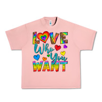 Salmon Western Love Who You Want Urban Heavy Tee - BundleAndBundleShop