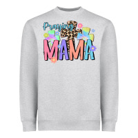 Heather Grey praying mama Heavyweight Sweatshirt - JahusDesignShop