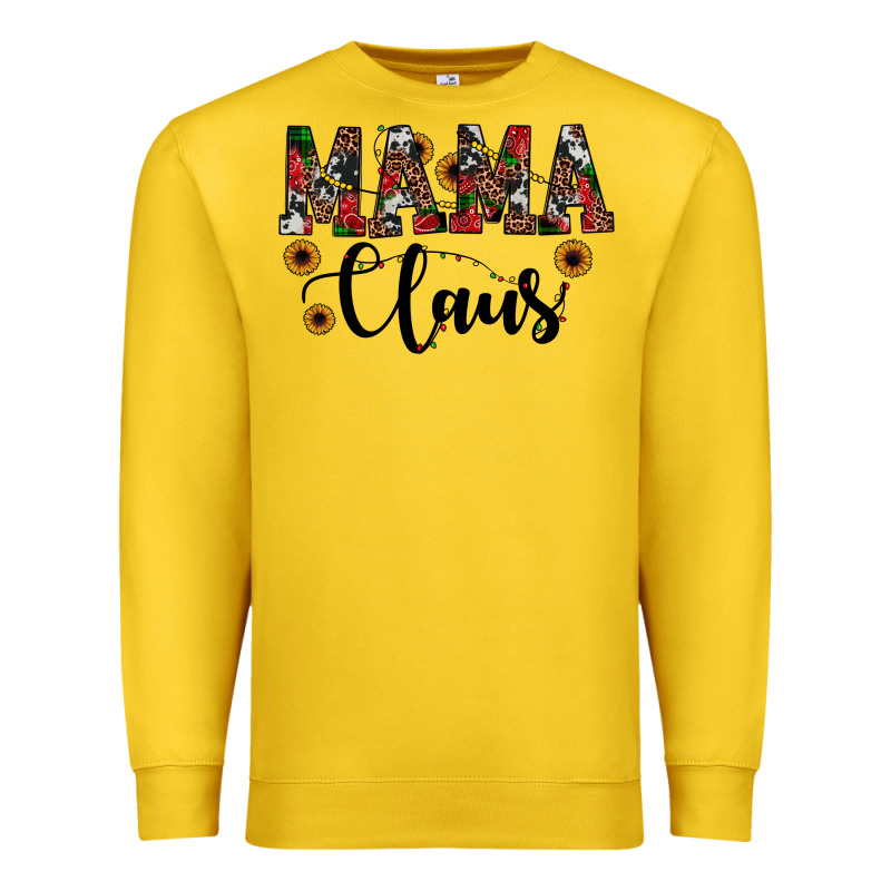 Mama Claus Premium Sweatshirt by JahusDesignShop | Teevron