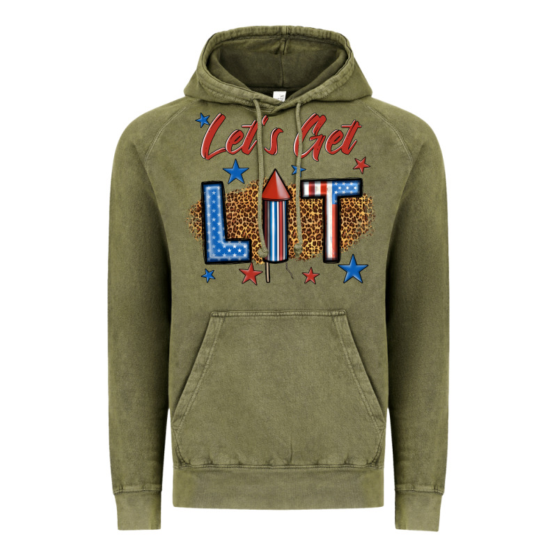 Let's Get Lit 1 Vintage Hoodie by BundleAndBundleShop | Teevron