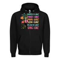 Black women of the bible Zipper Hoodie - JahusDesignShop