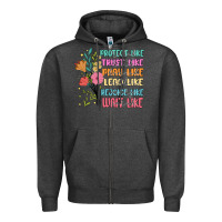 Charcoal Heather women of the bible Zipper Hoodie - JahusDesignShop