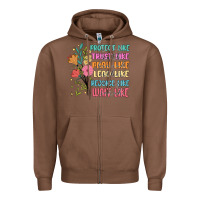 Chestnut women of the bible Zipper Hoodie - JahusDesignShop