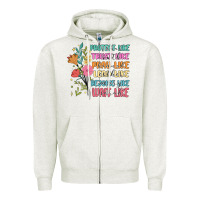 Oatmeal Heather women of the bible Zipper Hoodie - JahusDesignShop
