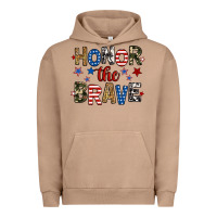 Pigment Burro honor the brave Urban Hoodie - RanaPortraitStore