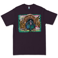 Plum thanksgiving turkey with background Premium Tee - RanaPortraitStore