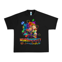 Black Neurodiversity Is Beautiful Urban Heavy Tee - FaDigitalArtStudio