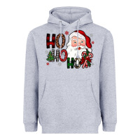 Heather Grey ho ho ho Heavyweight Hoodie - JahusDesignShop