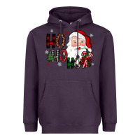 Plum ho ho ho Heavyweight Hoodie - JahusDesignShop