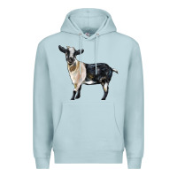 Blue Mist Tennessee Fainting Goat Premium Hoodie - LillyAllenDesigns
