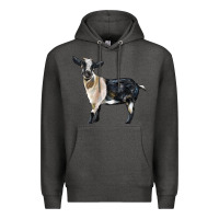Charcoal Heather Tennessee Fainting Goat Premium Hoodie - LillyAllenDesigns