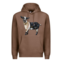 Chestnut Tennessee Fainting Goat Premium Hoodie - LillyAllenDesigns