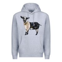 Heather Grey Tennessee Fainting Goat Premium Hoodie - LillyAllenDesigns
