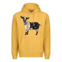 Mustard Tennessee Fainting Goat Premium Hoodie - LillyAllenDesigns