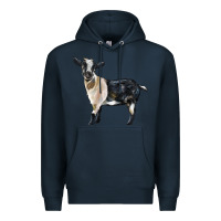 Navy Tennessee Fainting Goat Premium Hoodie - LillyAllenDesigns