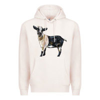 Pale Pink Tennessee Fainting Goat Premium Hoodie - LillyAllenDesigns