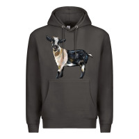 Smoke Tennessee Fainting Goat Premium Hoodie - LillyAllenDesigns