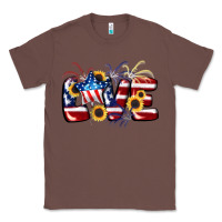 Chestnut Love 4th of july Classic Tee - CowGirlArtShop