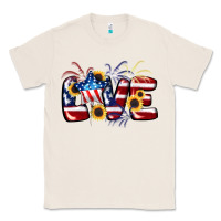 Natural Love 4th of july Classic Tee - CowGirlArtShop