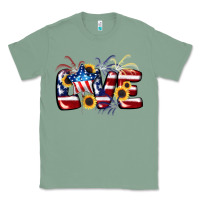 Love 4th Of July Classic Tee | Teevron
