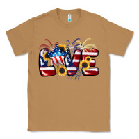 Toasted Coconut Love 4th of july Classic Tee - CowGirlArtShop