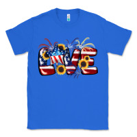 True Royal Love 4th of july Classic Tee - CowGirlArtShop