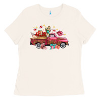 Bone Western Valentines Day Truck Photography Love Side Ladies Tee - FaDigitalArtStudio