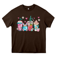 Chocolate Brown easter coffee Heavy Core Tee - Jasminsmagicworld