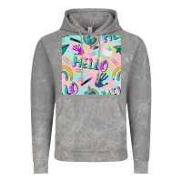 Cloud Rock hello kindergarten seamless pattern Vintage Hoodie - BundleAndBundleShop