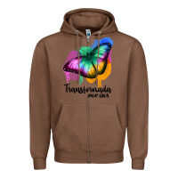 Chestnut transformada por dios Zipper Hoodie - JahusDesignShop