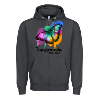 Smoke transformada por dios Zipper Hoodie - JahusDesignShop