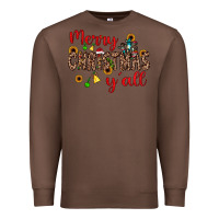 Chestnut merry christmas y'all Premium Sweatshirt - JahusDesignShop