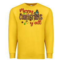 Lemon merry christmas y'all Premium Sweatshirt - JahusDesignShop