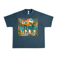 Midnight Navy Western Rodeo Dad Tumbler Urban Heavy Tee - BundleAndBundleShop