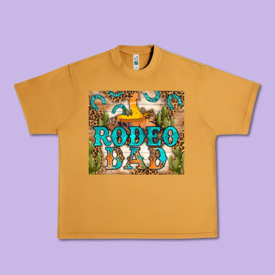 Western Rodeo Dad Tumbler Urban Heavy Tee Designed By Bundleandbundleshop