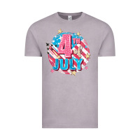 Vintage Zinc 4th of July Vintage Tee - FaDigitalArtStudio