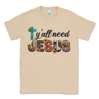 Mushroom y'all need jesus Classic Tee - Artiststas