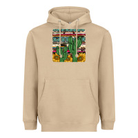Cactus Sunflower Coaster Heavyweight Hoodie | Teevron