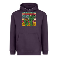 Plum cactus sunflower coaster Heavyweight Hoodie - JahusDesignShop