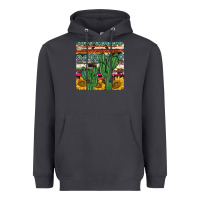 Smoke cactus sunflower coaster Heavyweight Hoodie - JahusDesignShop