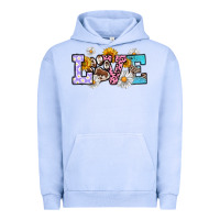 Pigment Grape Ice dog paw love Urban Hoodie - RanaPortraitStore