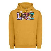Dog Paw Love Urban Hoodie | Teevron