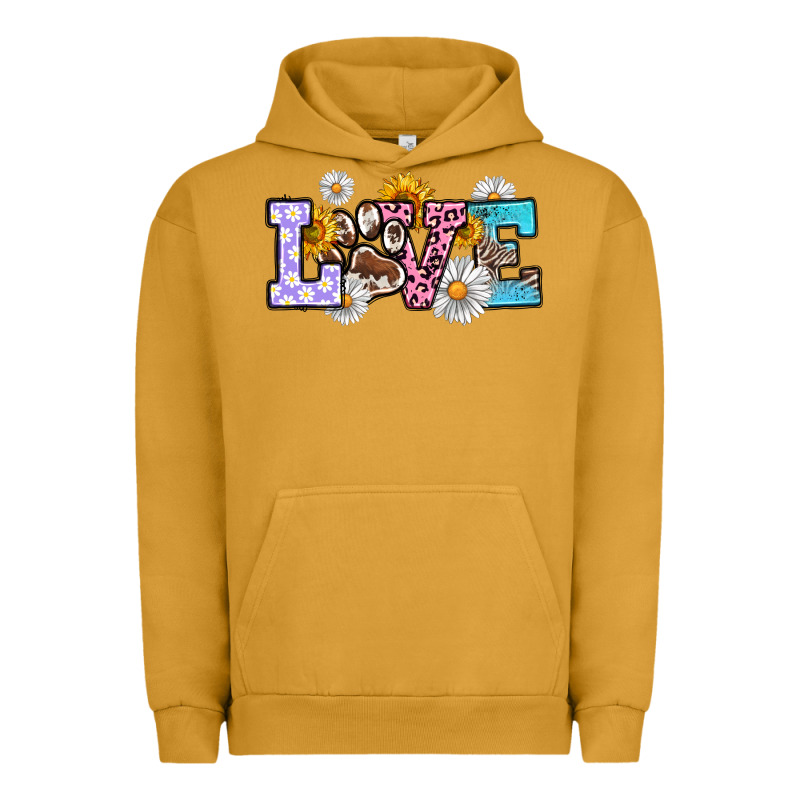 Dog Paw Love Urban Hoodie by RanaPortraitStore | Teevron