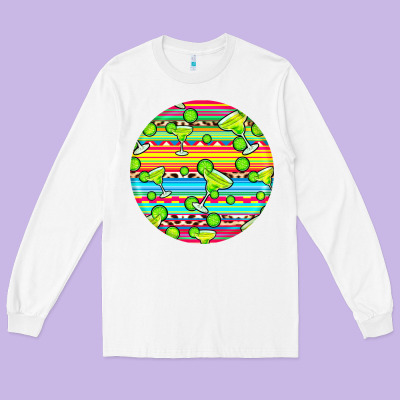 Hispanic Heritage Month Round Earrings 3 Long Sleeve Tee Designed By Bundleandbundleshop